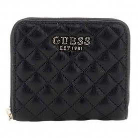 портфейли,и,портмонета,guess,eco,rianee,slg,small,wallet,black