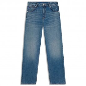 Дънки HUGO Leni 10274720 01 BLUE jeans - Blue (Medium Blue) дънки,дамски,панталони,hugo,leni,10274720,01,blue,jeans,blue,(medium,blue)