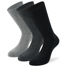 Чорапи Lenz Basic Half long socks 3 pairs - Black / Grey (Grey / Anthracite / Black) чорапи,мъжки,чорапи,lenz,basic,half,long,socks,3,pairs,black,grey,(grey,anthracite,black)