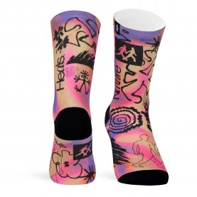 чорапи,дамски,чорапи,pacific,socks,hike,pink,socks,multicolor,(multicolor)