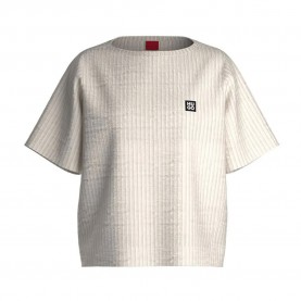 тениска,дамски,пижами,hugo,karly,10272511,01,short,sleeve,pyjama,t,shirt,beige,(natural)
