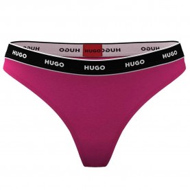 дамско,бельо,дамски,бикини,и,танкини,hugo,stripe,pyp,10240727,thong,pink,(bright,pink)