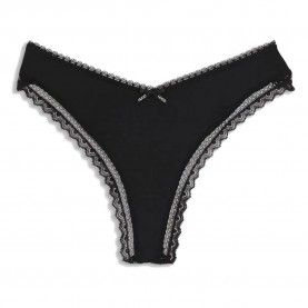 дамско,бельо,дамски,бикини,и,танкини,hugo,unique,thong,black,(black)