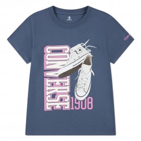 Детска тениска Converse kids Cnvg Chuck Taylor GFX short sleeve T-shirt - Blue (Slacker Blue) детска,тениска,мъжки,тениски,дамски,тениски,converse,kids,cnvg,chuck,taylor,gfx,short,sleeve,t,shirt,blue,(slacker,blue)