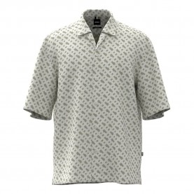 Риза с къс ръкав BOSS Lars 252 10271016 01 short sleeve shirt - Green (Medium Green) риза,с,къс,ръкав,дамски,ризи,мъжки,ризи,boss,lars,252,10271016,01,short,sleeve,shirt,green,(medium,green)