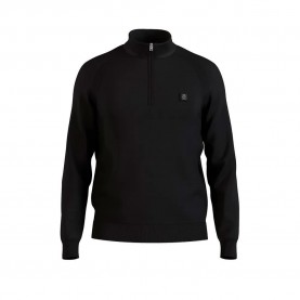 Блуза HUGO Sayford 10272347 01 sweater - Black (Black) блуза,мъжки,пуловери,дамски,пуловери,hugo,sayford,10272347,01,sweater,black,(black)