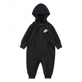 Бебешки гащеризон Nike Baby French Terry long sleeve jumpsuit - Black (Black) бебешки,гащеризон,детски,облекла,за,момичета,детски,облекла,за,момчета,nike,baby,french,terry,long,sleeve,jumpsuit,black,(black)