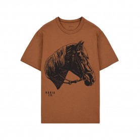 тениска,мъжки,тениски,makia,finnhorse,short,sleeve,t,shirt,sepia,(brown)
