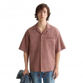 риза,с,къс,ръкав,мъжки,ризи,scotch,&,soda,micro,geo,print,short,sleeve,shirt,pink