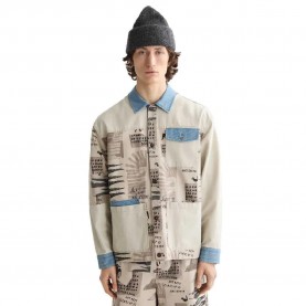 яке,мъжки,якета,scotch,&,soda,printed,&,washed,worker,jacket,beige