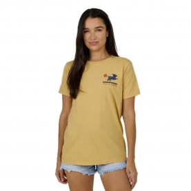 тениска,дамски,тениски,salty,crew,lunch,time,b.f,short,sleeve,t,shirt,dusty,gold,(yellow)