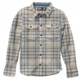 Риза с дълъг ръкав Salty crew Swellter polar flannel long sleeve shirt - Birch риза,с,дълъг,ръкав,мъжки,ризи,salty,crew,swellter,polar,flannel,long,sleeve,shirt,birch