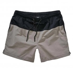 бански,гащета,мъжки,бански,костюми,brandit,basic,swimming,shorts,black,grey,(grey)