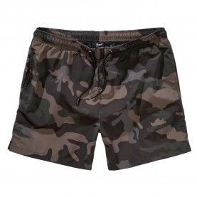 бански,гащета,мъжки,бански,костюми,brandit,basic,swimming,shorts,darkcamo,(brown)
