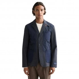 сако,мъжки,сака,scotch,&,soda,colourblock,lightly,padded,mixed,fabrics,blazer,blue,grey,(grey)
