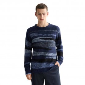 блуза,мъжки,пуловери,scotch,&,soda,fluffy,alpaca,blend,sweater,blue,(blue)