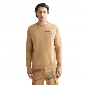 блуза,мъжки,пуловери,scotch,&,soda,front,+,back,artwork,sweatshirt,beige,(beige)