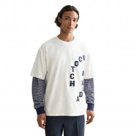 тениска,мъжки,тениски,дамски,тениски,scotch,&,soda,loose,fit,applique,short,sleeve,t,shirt,white,(beige)