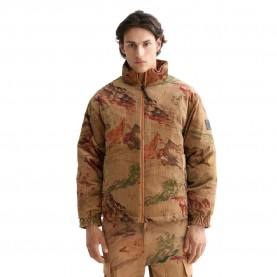 яке,мъжки,якета,scotch,&,soda,mountain,print,corduroy,puffer,jacket,beige