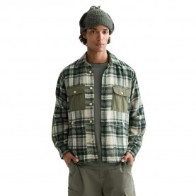 риза,с,дълъг,ръкав,мъжки,ризи,scotch,&,soda,patchwork,relaxed,fit,long,sleeve,shirt,green,(beige)