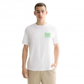 Тениска Scotch & soda Regular Fit Front Back short sleeve T-shirt - White (White) тениска,мъжки,тениски,scotch,&,soda,regular,fit,front,back,short,sleeve,t,shirt,white,(white)