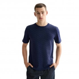 тениска,мъжки,тениски,scotch,&,soda,regular,fit,micro,aop,short,sleeve,t,shirt,blue,(blue)