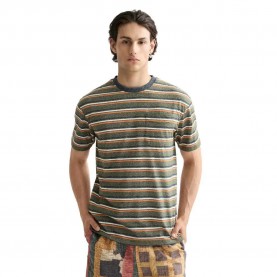 тениска,мъжки,тениски,scotch,&,soda,relaxed,fit,yarn,dye,stripe,short,sleeve,t,shirt,green,(green)