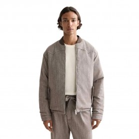 яке,мъжки,якета,дамски,якета,и,палта,scotch,&,soda,reversible,yarn,dyed,padded,bomber,jacket,grey,(brown)