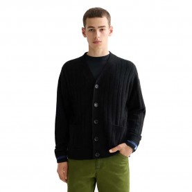 жилетка,мъжки,пуловери,дамски,пуловери,scotch,&,soda,soft,knit,dropped,shoulder,cardigan,black,(grey)
