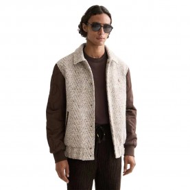 яке,мъжки,якета,дамски,якета,и,палта,scotch,&,soda,varsity,sports,bomber,jacket,beige,(beige)