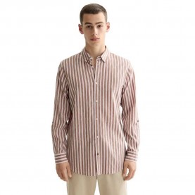 риза,с,дълъг,ръкав,мъжки,ризи,scotch,&,soda,yarn,dyed,stripe,long,sleeve,shirt,beige,(brown)