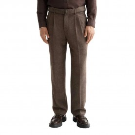 панталони,тип,чино,мъжки,панталони,scotch,&,soda,yarn,dyed,wool,blend,relaxed,straight,pleated,chino,pants,brown,(brown)