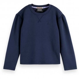 блуза,детски,блузи,scotch,&,soda,core,relaxed,fit,modal,blend,sweatshirt,sky,captain,(blue)