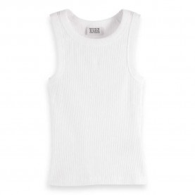тениска,детски,тениски,scotch,&,soda,core,ribbed,slim,fit,sleeveless,t,shirt,white,(bright,white)