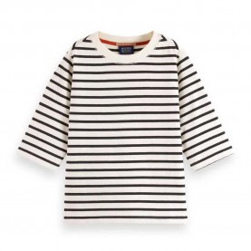 тениска,детски,тениски,scotch,&,soda,denim,washed,breton,wrap,details,short,sleeve,t,shirt,white