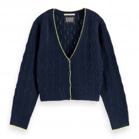 жилетка,детски,блузи,scotch,&,soda,lightweight,ajour,knitted,cardigan,blue