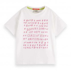тениска,детски,тениски,scotch,&,soda,loose,fit,cropped,artwork,short,sleeve,t,shirt,white,(bright,white)
