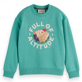 блуза,детски,блузи,scotch,&,soda,loose,fit,front,artwork,sweatshirt,green,(agate,green)