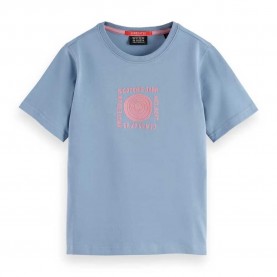 тениска,детски,тениски,scotch,&,soda,relaxed,fit,artwork,short,sleeve,t,shirt,blue,(faded,denim)