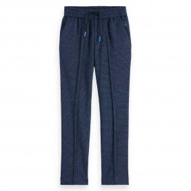 панталони,детски,панталони,scotch,&,soda,relaxed,slim,fit,yarn,dyed,knitted,pants,blue,(sky,captain,faded,denim,herringbone,chec