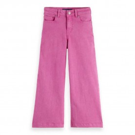 Дънки Scotch & soda The Wave Wide Leg Fit jeans - Pink (Fuchsia Red) дънки,детски,панталони,scotch,&,soda,the,wave,wide,leg,fit,jeans,pink,(fuchsia,red)
