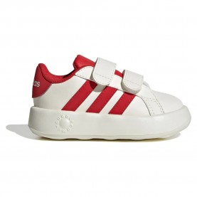 Детски маратонки Adidas Grand Court 2.0 infant trainers - White (Off White / Collegiate Red / Core Black) детски,маратонки,мъжки,маратонки,дамски,маратонки,adidas,grand,court,2.0,infant,trainers,white,(off,white,collegiate,red,core,bl