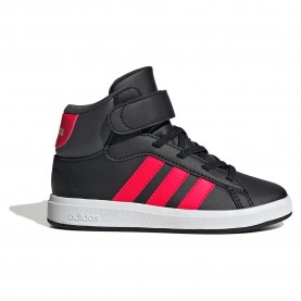 Маратонки Adidas Grand Court Mid trainers - Black (Core Black / Lucid Red / Grey Six) маратонки,мъжки,маратонки,дамски,маратонки,adidas,grand,court,mid,trainers,black,(core,black,lucid,red,grey,six)