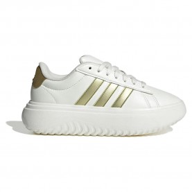 маратонки,дамски,маратонки,adidas,grand,court,platform,trainers,white,(core,white,gold,met,off,white)