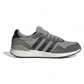 Маратонки Adidas Run 60s 4.0 trainers - Grey (Silver Pebble / Core Black / Shadow Olive) маратонки,мъжки,маратонки,дамски,маратонки,adidas,run,60s,4.0,trainers,grey,(silver,pebble,core,black,shadow,olive)