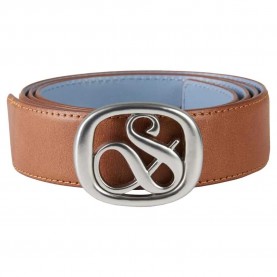Колан Scotch & soda Ampersand belt - Brown (Tannin) колан,колани,scotch,&,soda,ampersand,belt,brown,(tannin)