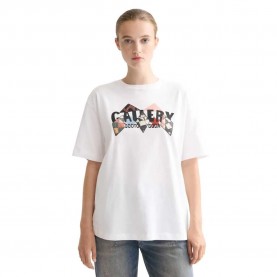 Тениска Scotch & soda Elevated Artwork Loose Fit short sleeve T-shirt - White (Bright White) тениска,мъжки,тениски,дамски,тениски,scotch,&,soda,elevated,artwork,loose,fit,short,sleeve,t,shirt,white,(bright,white)