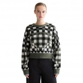 блуза,дамски,пуловери,дамски,плетени,дрехи,scotch,&,soda,fuzzy,jacquard,sweater,green,(thyme)