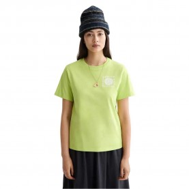 тениска,дамски,тениски,scotch,&,soda,regular,fit,chest,artwork,short,sleeve,t,shirt,green,glow,(green)