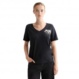 Тениска Scotch & soda Slub Chest Artwork short sleeve v neck T-shirt - Black (Meteorite) тениска,мъжки,тениски,дамски,тениски,scotch,&,soda,slub,chest,artwork,short,sleeve,v,neck,t,shirt,black,(meteorite)
